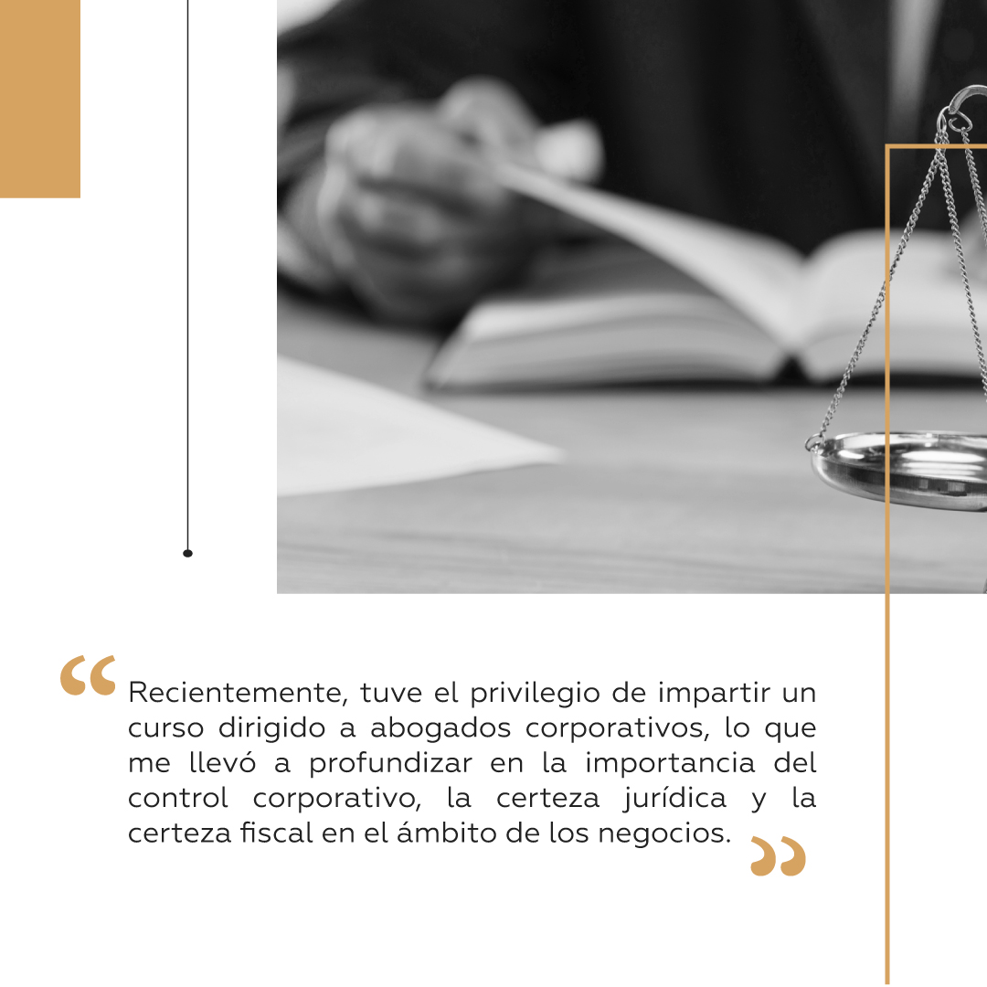 RuizConsultores's tweet photo. Nuestro Director @domingoruizl  impartió un curso para abogados corporativos, donde exploraron la importancia del control corporativo, la certeza jurídica y la certeza fiscal en los negocios.

Descubre más en nuestro #BoletínEspecializado 👉🏻https://t.co/DAa0Tx98tL https://t.co/iq4q1gKQng