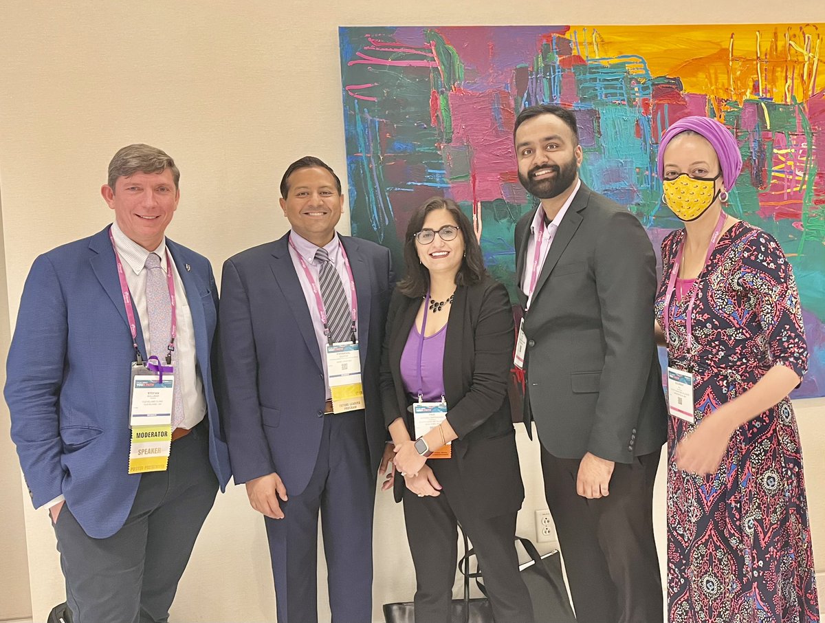 @HolubarStefan @mchiorean4 @DrsMeena @MLongMD @MotilentNews @IBDBen @IBD_FloMD @MRegueiroMD @EdwardLoftus2 @GutlessGlamour Wonderful to see you too, Dr Holubar! Here’s our photo with Team @southasianIBD @ibdesis 🥳