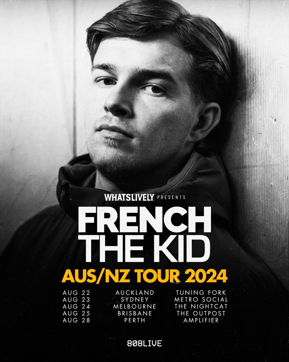 AUS TOUR 🇦🇺

This August - Tickets on sale TOMORROW 12pm AEST 

Need to see all of you! 💙