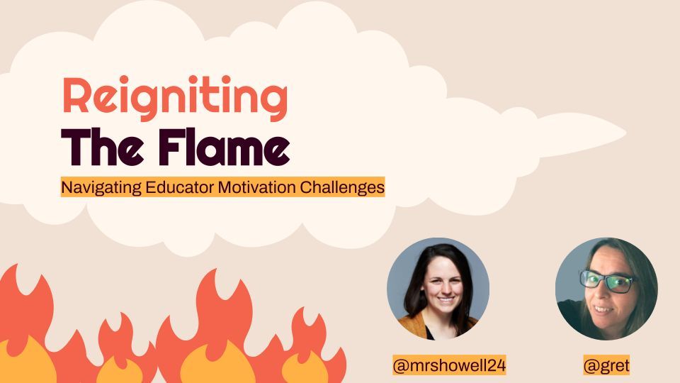 Join us to discuss the critical issue of educator motivation and get practical strategies to reignite the flame within, enabling you to continue inspiring and empowering. @gret Note: you must be an ISTE OR ASCD Member to join 📆May 21st, 5 pm - 6 pm ET buff.ly/4bK3yi2