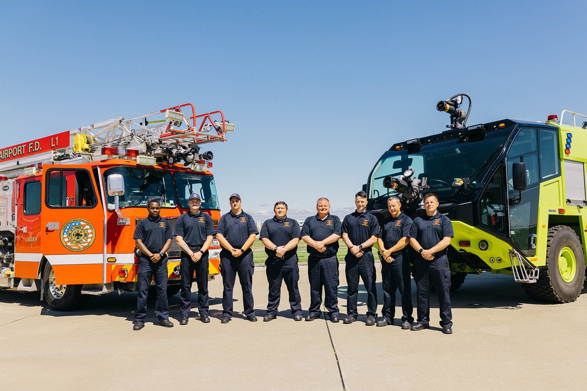 At CVG Airport, we are proud to recognize every member of our fire department during #NationalEMSWeek. Every firefighter on our team also serves as an EMT or paramedic. Thank you for keeping CVG's more than 9 million passengers safe and healthy.