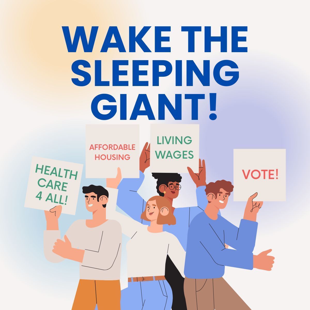 In the 2020 election, 35% of the voting electorate were poor or low-wage voters.
Poor & low-wage voters have the power to decide elections!

WAKE THE SLEEPING GIANT!  
Vote to demand living wages, affordable housing & healthcare for ALL!

poorpeoplescampaign.org/waking-the-sle… 

#PPC #MDPPC