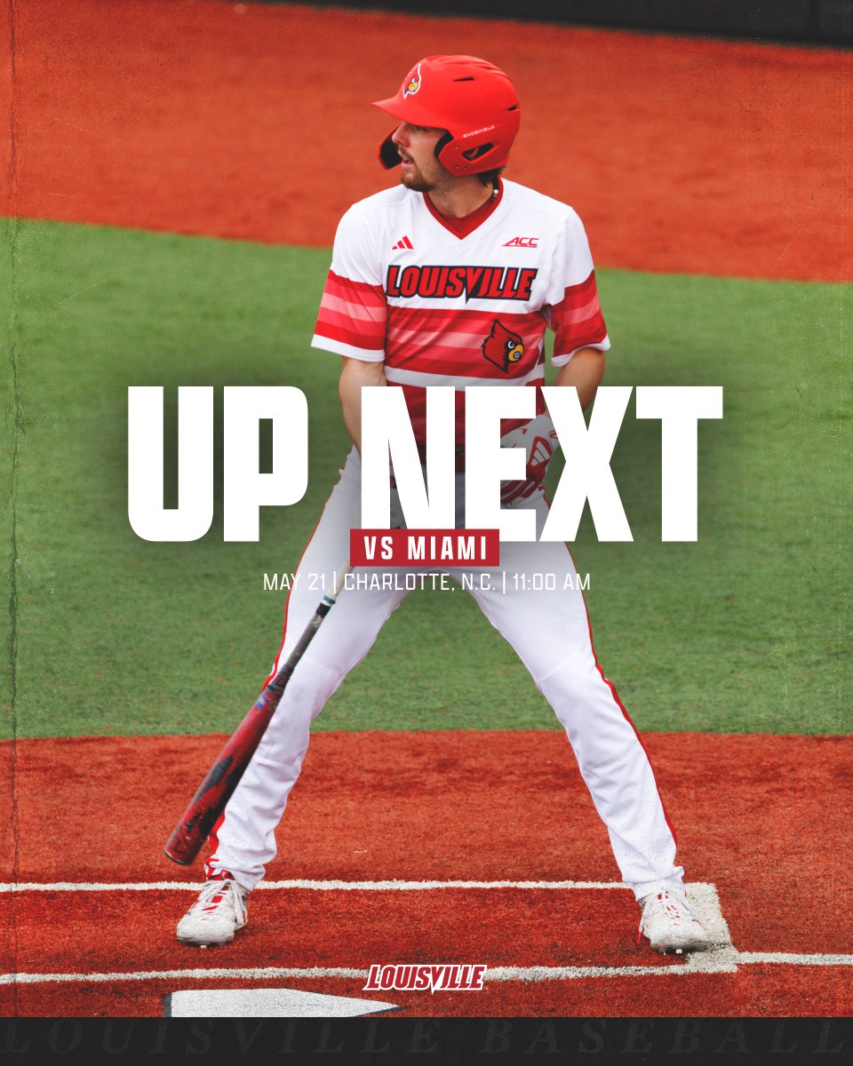 New season starts tomorrow. 📅 Tuesday ⏰ 11:00 AM 📍 Charlotte, NC 🏆 ACC Championship Pool Play #GoCards