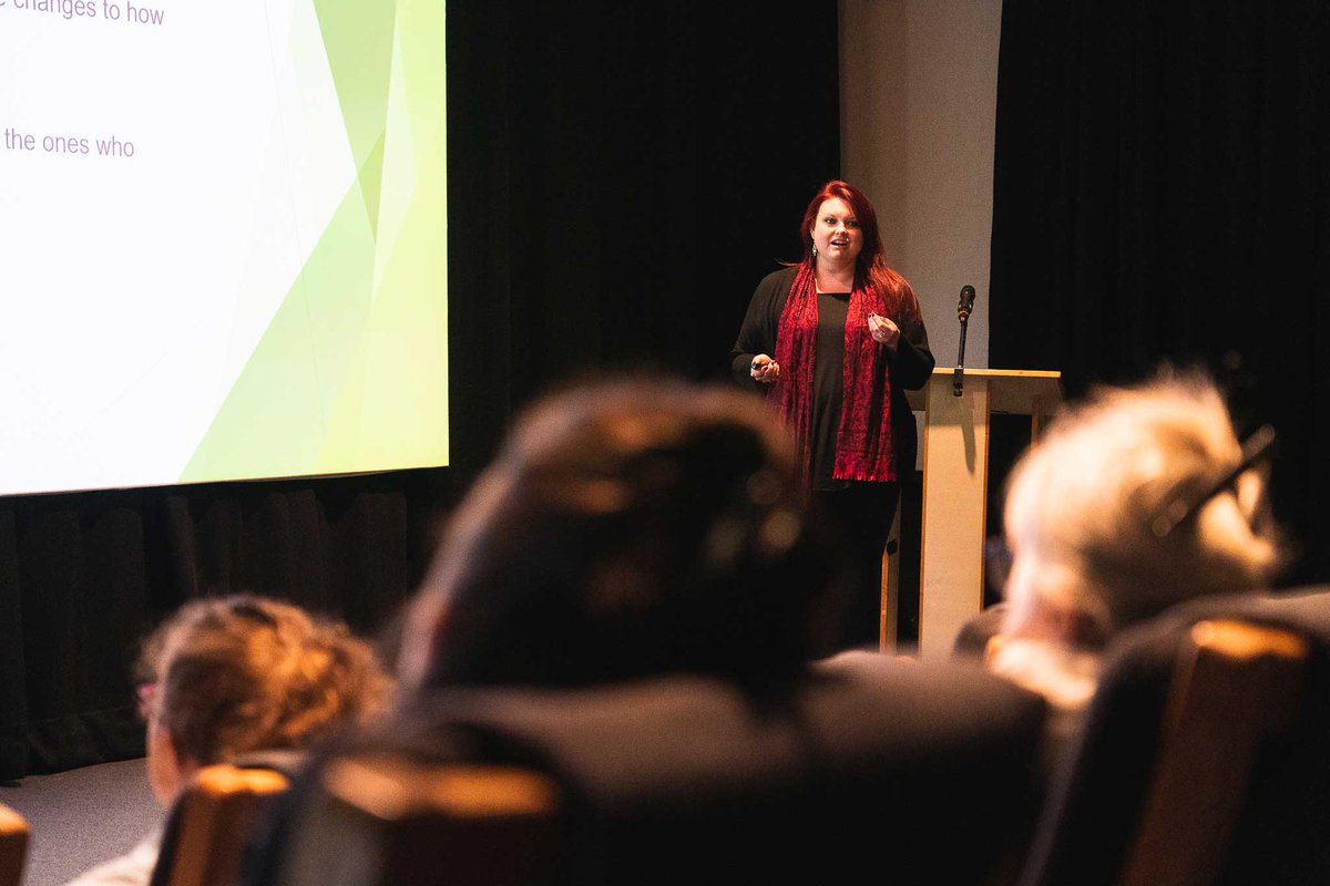 At our @NEBBS11 Plastic Warriors event, @tynesidecinema (Sunday, 21 April 2024), the fourth of our five speakers was Rebecca Wilson, Waste and Recycling Engagement Team Leader with @NewcastleCC. Photographs by @cainscrimgeour. @OutpostP @PoppyChandler4 @NENature_ @WildIntrigue