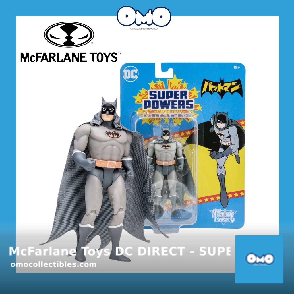 McFarlane Toys DC DIRECT - SUPER POWERS 5IN FIGURES WV7 - BATMAN (BATMAN: MANGA):
WEBSITE: shortlink.store/pvf1lkmxsmzy
LAZADA: lazada.com.ph/shop/omo-colle…
SHOPEE: shopee.ph/omocollectibles
TIKTOK SHOP: tiktok.com/@omocollectibl…

#omocollectibles #makingcollectingepic