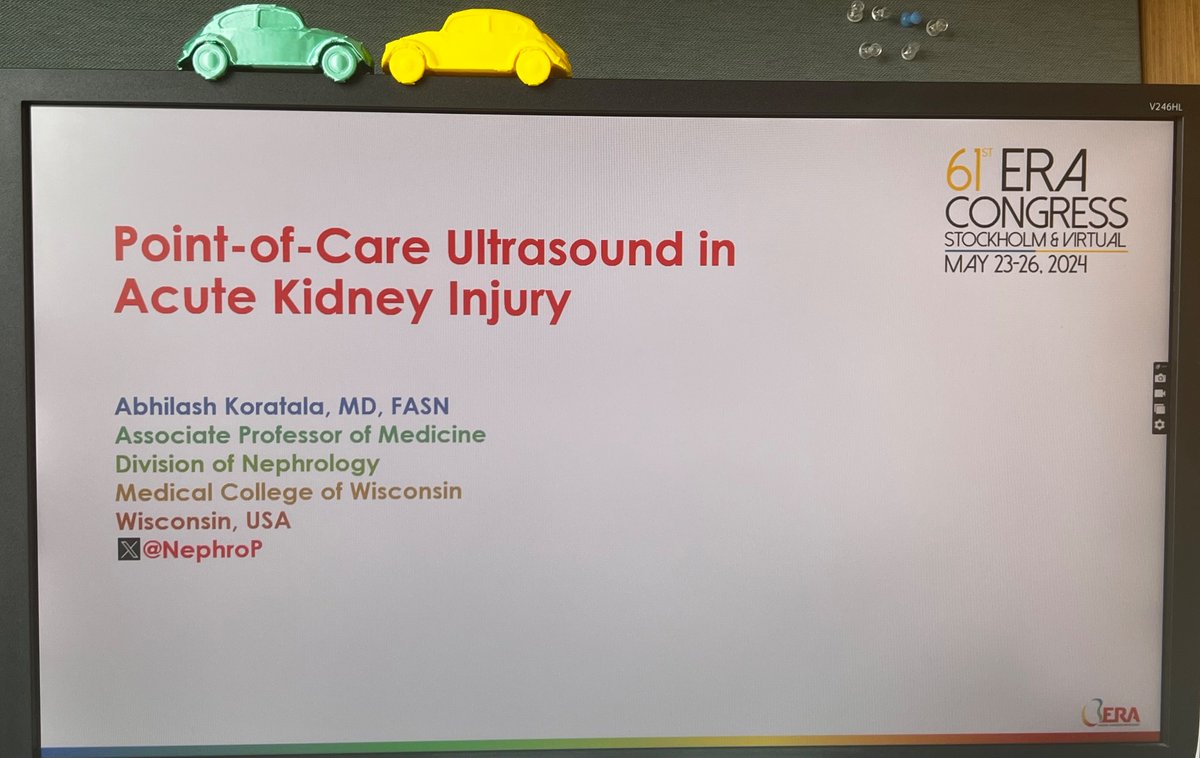 Not too long ago, I was told that nephrologists should stick to kidney #ultrasound. Now, I've been invited to Europe 🇸🇪 #ERA2024 to discuss multi-organ POCUS in #AKI. What a transformation - #POCUS in #Nephrology is getting the acknowledgment it merits! 🙏