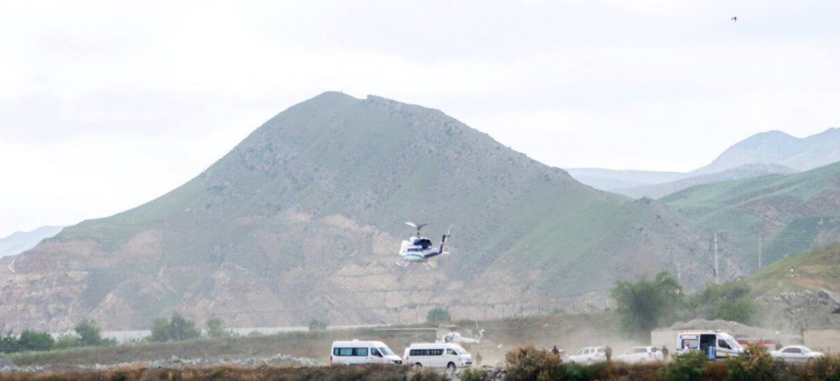 The United States was asked for assistance post helicopter crash and for recovery, confirms the state department. However, they were not able to provide assistance. #Iran