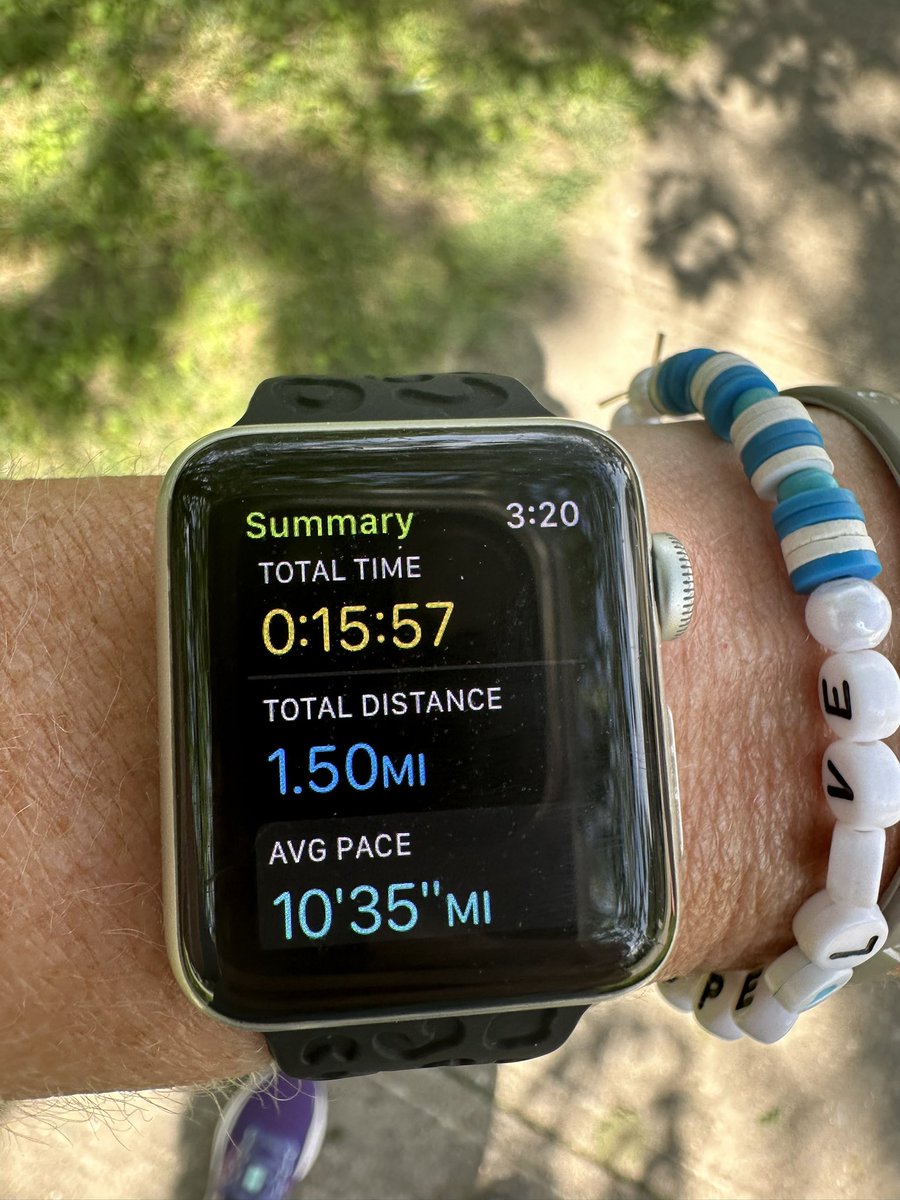 First run after cancer diagnosis, major surgery, 6 rounds of chemotherapy and a minor surgery! It’s been over a year since my last run……happy to be back at it
#cancersucks