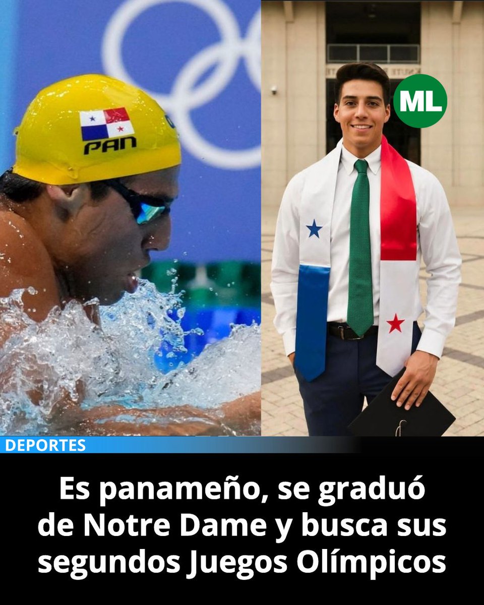 El panameño Tyler Christianson recibió su diploma como Licenciado en Negocios con una especialización en finanzas, de la prestigiosa Universidad de Notre Dame (USA), donde además hizo parte del equipo de natación. 
Tyler se prepara para lograr su segunda participación en unos