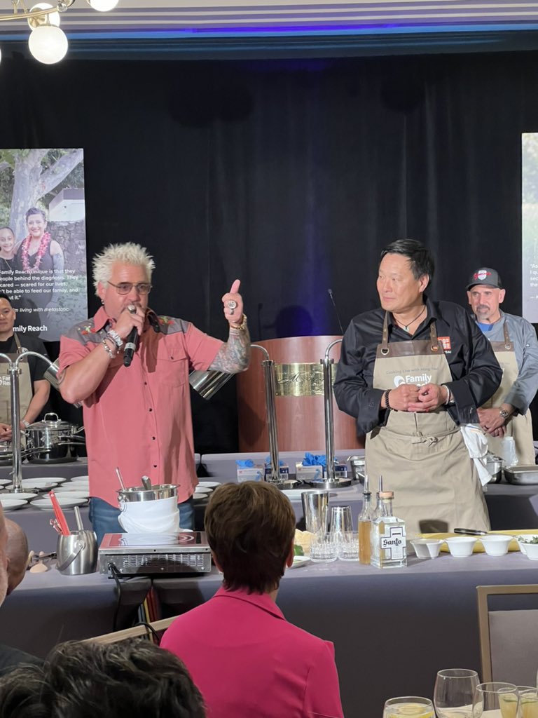 Proud to support @mingtsai @guyfieri and @familyreach at their Cooking Live Boston event! #CookingLiveBoston