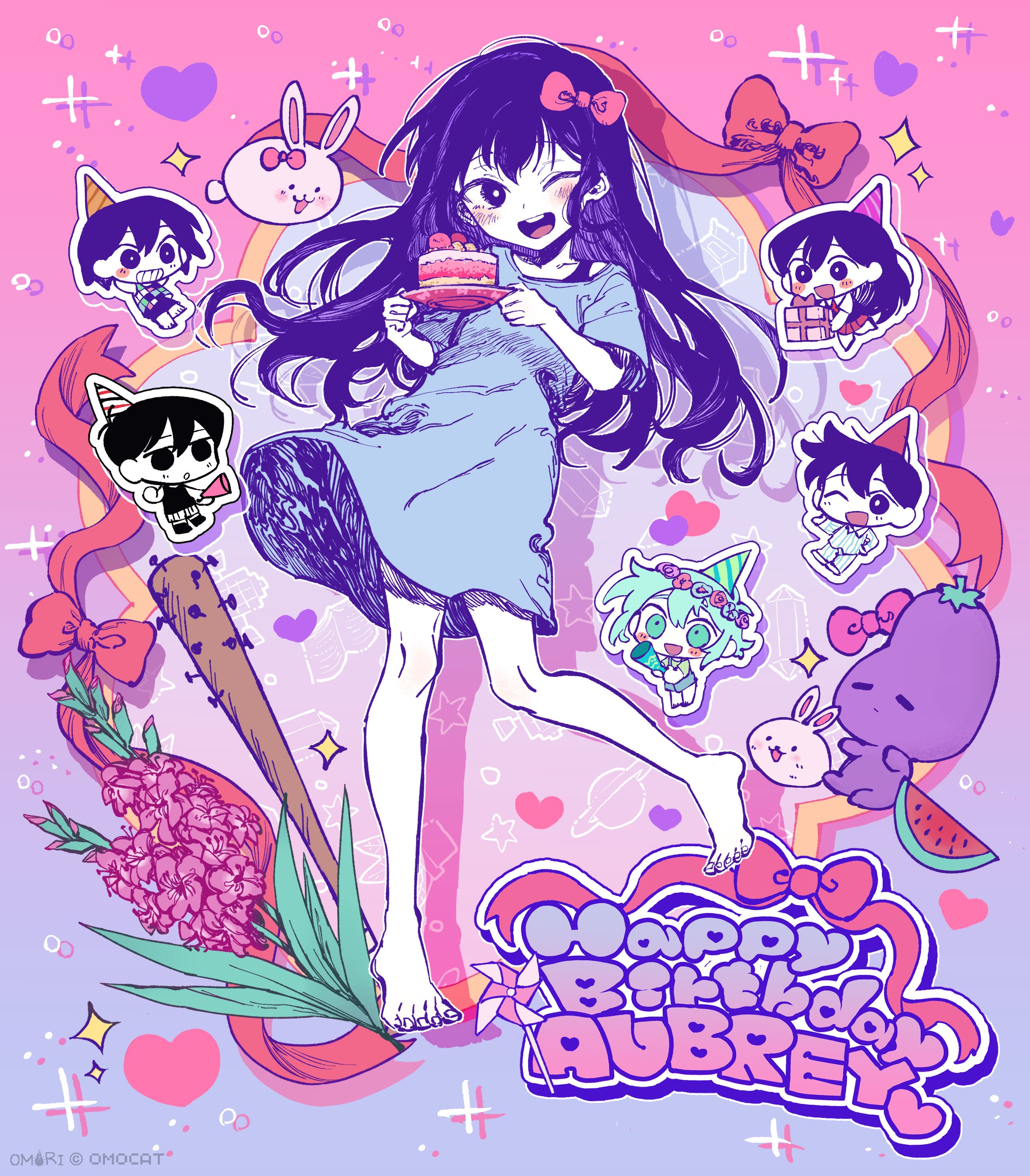 Aubrey Tagged Kel - Omori