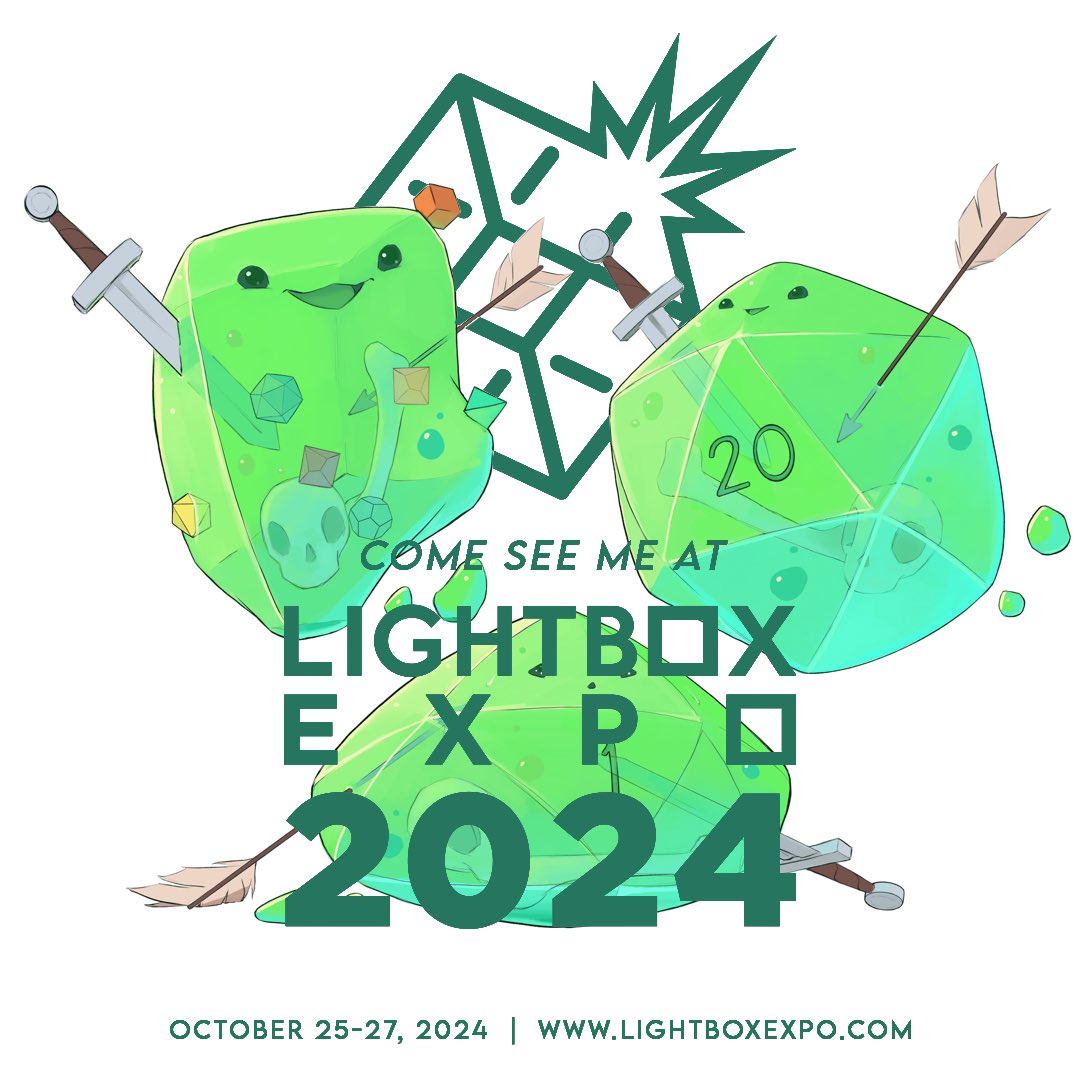 I’ll be at Lightbox Expo this October! #Lightboxexpo #LBX2024 #Lightbox2024