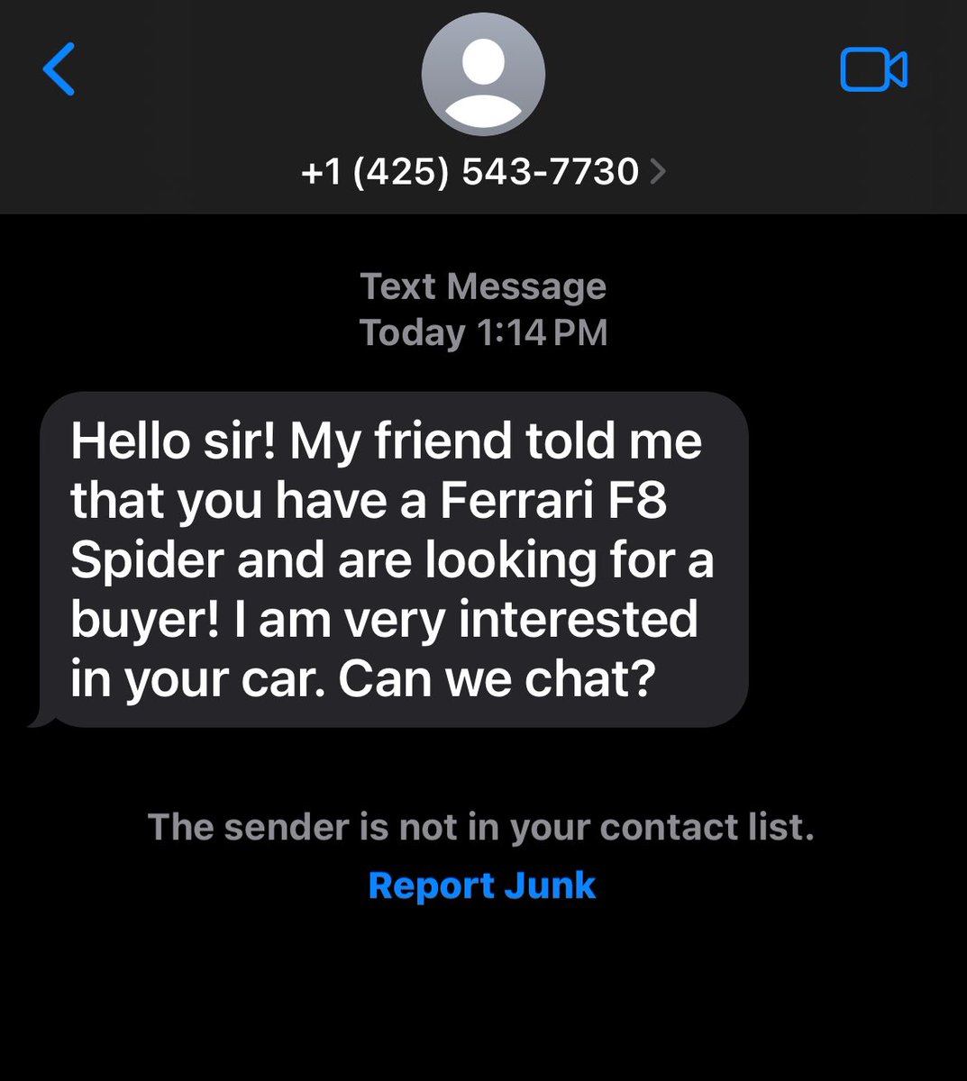 dedhors's tweet photo. Dear Spammer Person, 
I think you need to come up with a better conversation starter. 
Sincerely, 
Broke Paramedic https://t.co/FIOTtpza8c