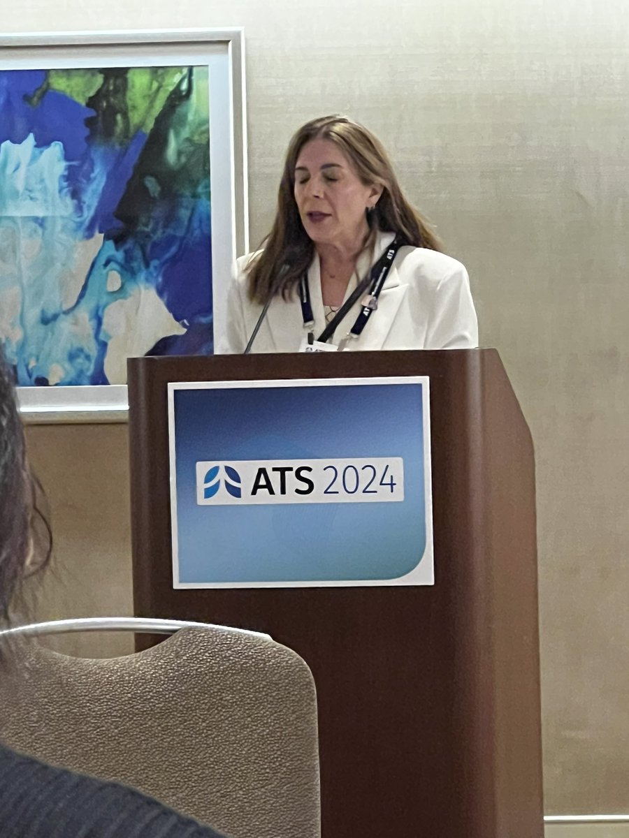 Happening now : @ATS_PC women’s working group meeting. We’re starting off with Mentor extraordinaire Corey Ventetuolo sharing her career path and the importance of sponsorship. #ATS2024 @BrownPVD