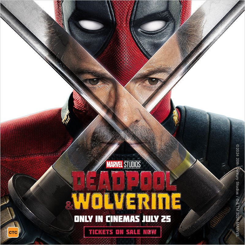 This is the moment Hugh’ve been waiting for. #DeadpoolAndWolverine tickets are on sale NOW: bit.ly/EventCinemasDe…
#LFG ❤️💛