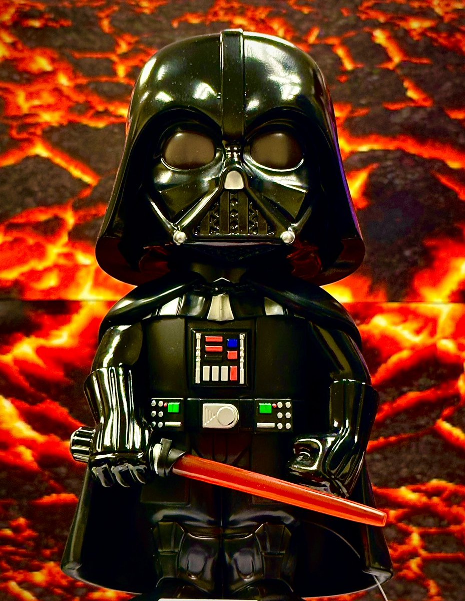 nightbodega's tweet image. Darth Vader working on a Monday. #Funko #FOTM #FunkoStarWars @OriginalFunko