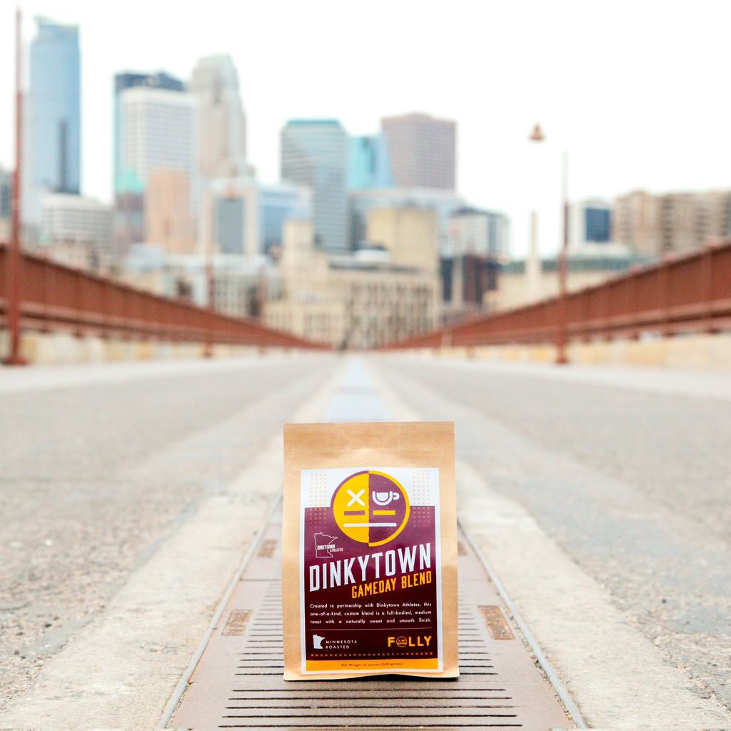 🚨🚀🐿️☕WE HAVE COFFEE☕🐿️🚀🚨 @GopherSports fans!! We've partnered with Folly Coffee to bring you: ☕Dinkytown Athletes Gameday Blend!☕ 20% of revenue from this coffee goes to support Gopher student athletes NIL! Learn more & order here👇 follycoffee.com/products/dinky…