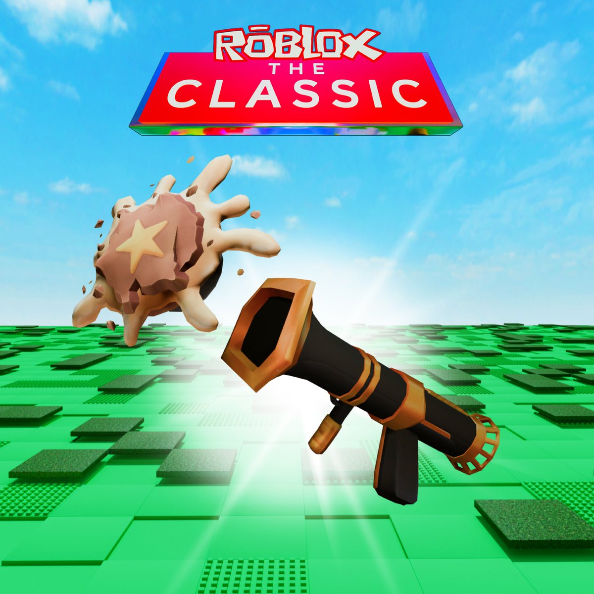 It's ALMOST here!! I'll be giving out the "Star Creator Pie" in The Classic hub when the event drops this Thursday!! 🎉😍 #RobloxClassic