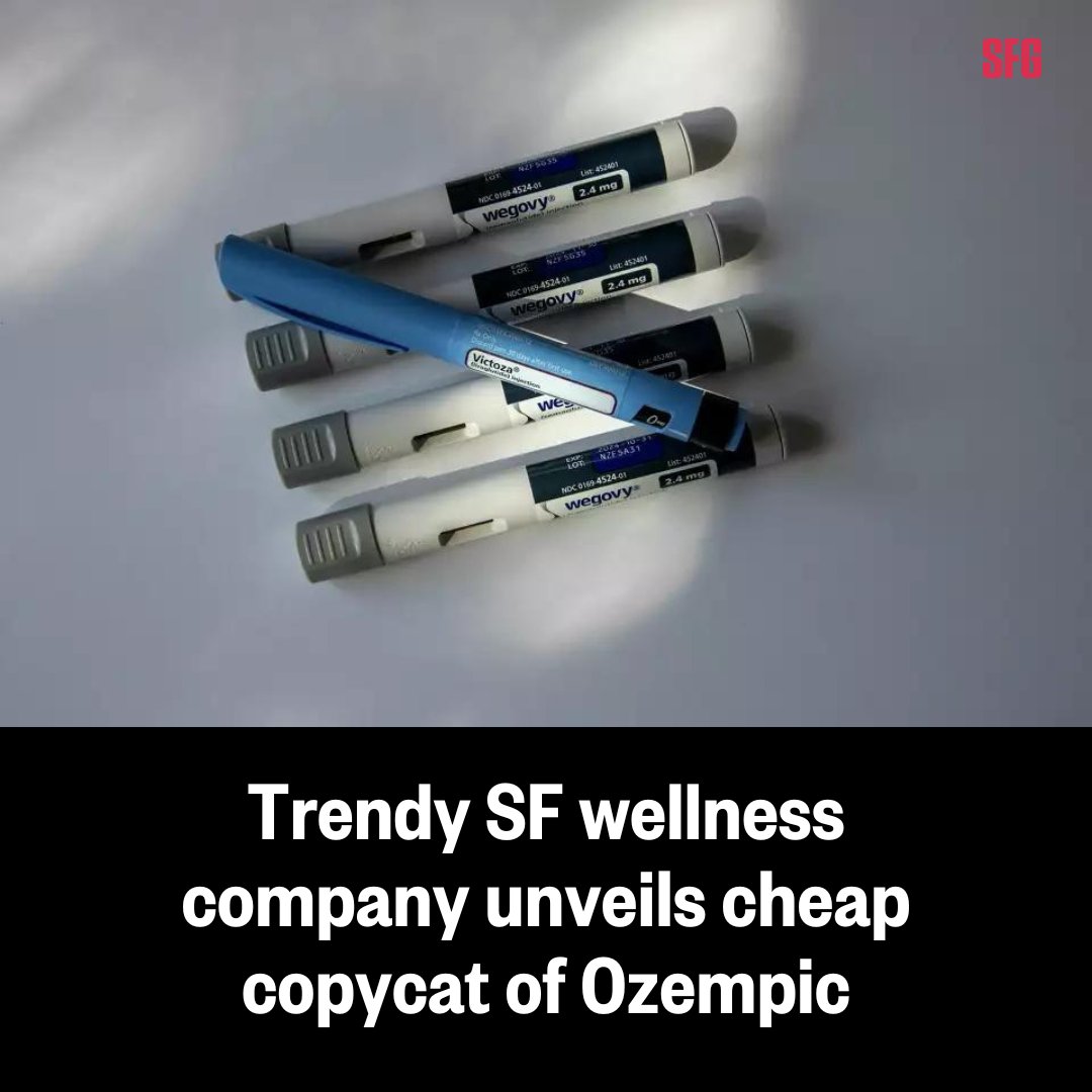 The SF company behind generic Viagra pills is now selling an Ozempic copycat. 📝: trib.al/iPz88vY ✍️ @stephencouncil