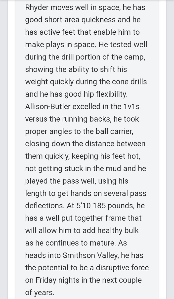 Blessed to earn the LB MVP at @prepredzonenext Texas Camp! Thank you @Marchen44 For the write up! @BamPerformance @DonnieBaggs_ @ErikRichardsUSA @AWilliamsUSA @DemetricDWarren @CoachCamUTSA @SV_RangerFB @CWersterfer @_TopFlightBoog @CoachJMcDade @AlPopsFootball @FlightSkillz