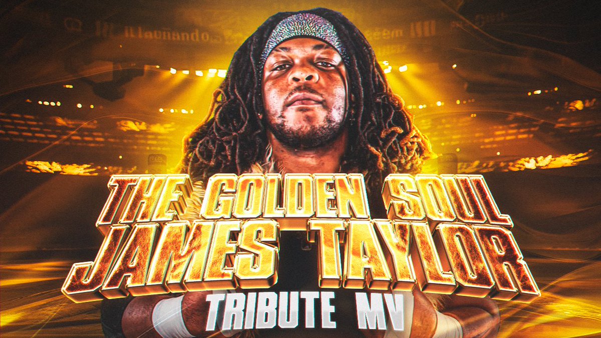 Stay tune for The Golden Soul James Taylor Tribute MV next Month on every Social Media Outlet in June. Elite Wrestling Entertainment #ewe #elitewrestlingentertainment