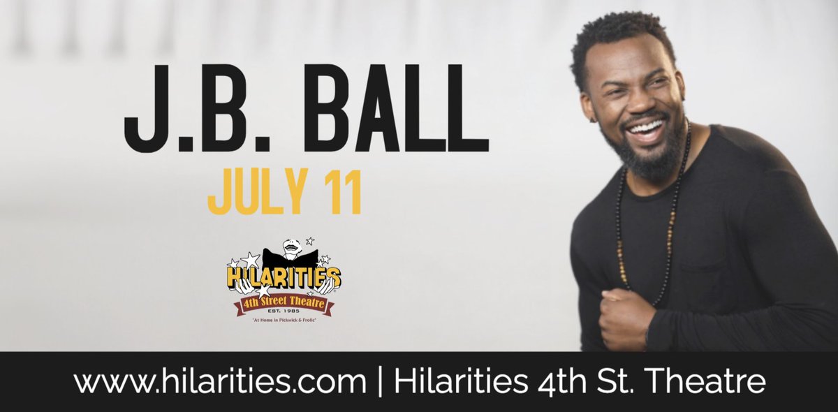 🚨JUST ANNOUNCED🚨 @Ball4President will be at Pickwick & Frolic on Thursday, July 11th! 🎟: hilarities.com/shows/267148