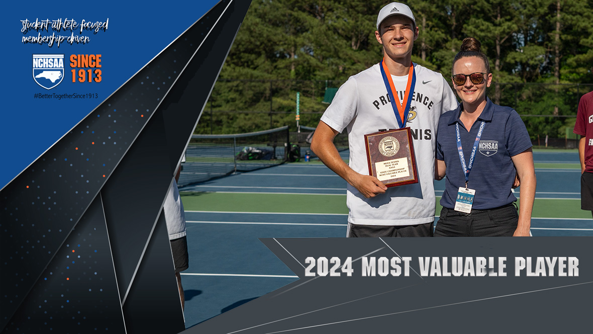2A & 4A NCHSAA Men's Dual Team Tennis rounds out the day from Burlington Tennis Center! 2A Champs: Franklin Academy; MVP: Alphonso Sison (Franklin Academy) 4A Champs: Providence HS; MVP: Daniel Rohlman (Providence HS) #NCHSAATEN nchsaa.org/2024-mens-dual…
