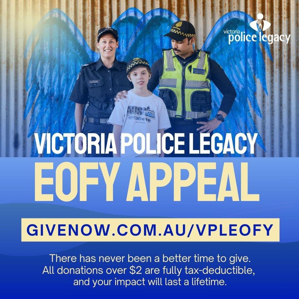 The VPL EOFY Appeal launches today, and there’s never been a better time to give! We’re here to care for those left behind when tragedy strikes, and this support must continue. All donations over $2 are tax-deductible, and your impact will last a lifetime. givenow.com.au/vpleofy