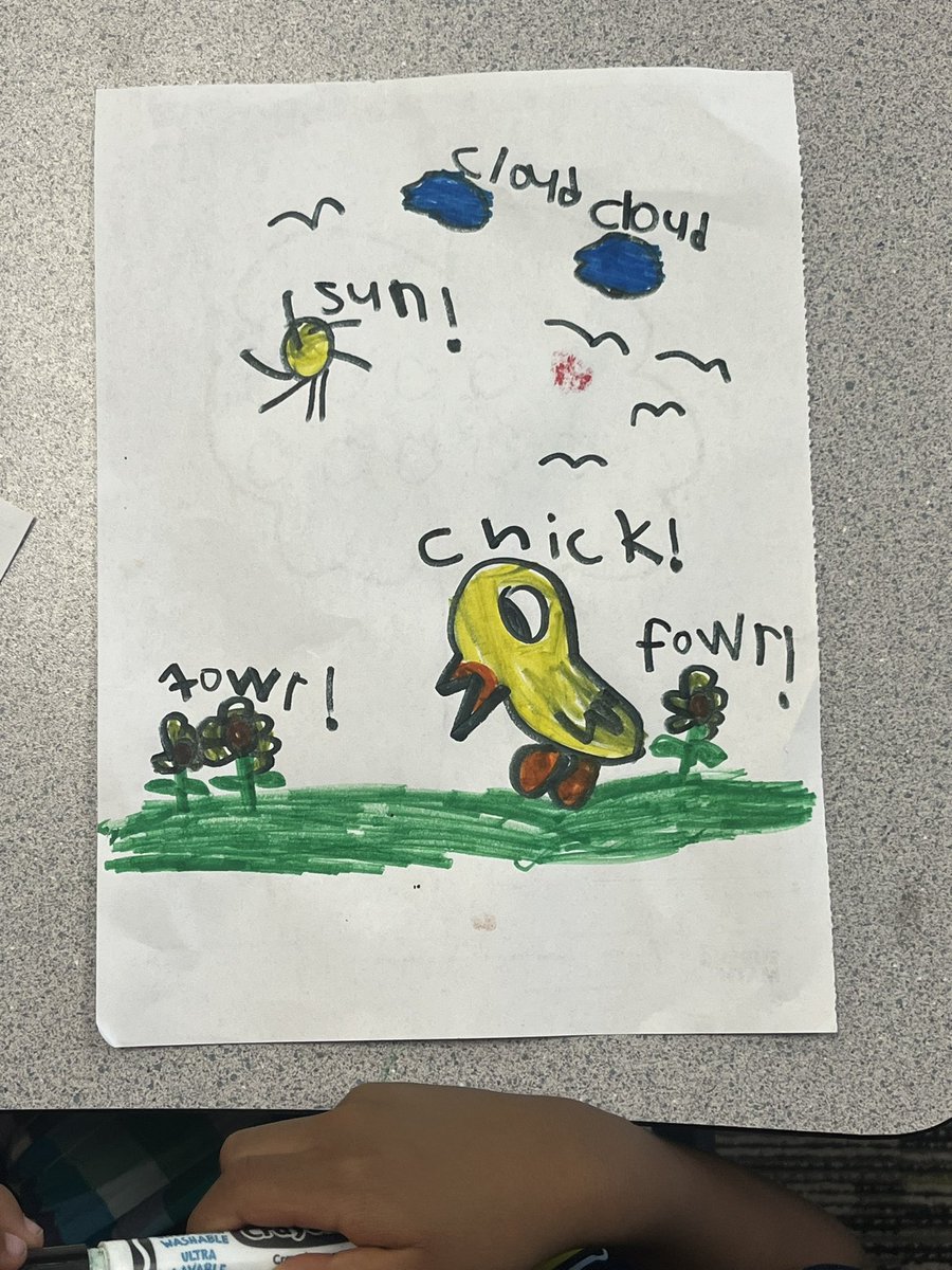 Crystal Brower (@browercrystal) on Twitter photo End of year growth! This student started the year with no letters, sounds, writing or even drawing of simple objects. He did this unprompted ♥️ #Teaching #KinderCan #Writing <a href="/shawanoe/">Shawanoe Elementary School</a> <a href="/theSMSD/">SM School District</a> End of year growth! This student started the year with no letters, sounds, writing or even drawing of simple objects. He did this unprompted ♥️ #Teaching #KinderCan #Writing <a href="/shawanoe/">Shawanoe Elementary School</a> <a href="/theSMSD/">SM School District</a>