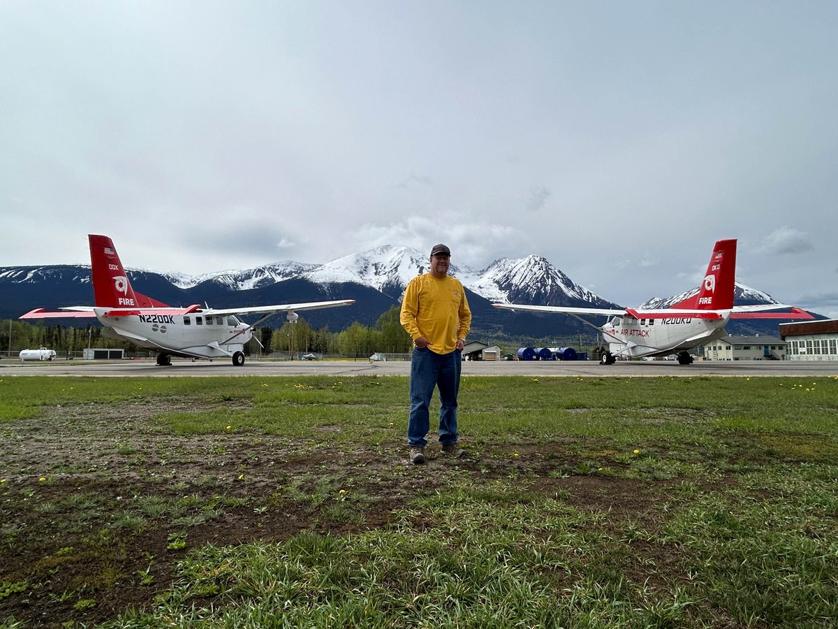BridgerAero's tweet image. The Kodiaks are in Alaska 🔥

#airattack #aerialfirefighting #aviation #firefighting #firefighter