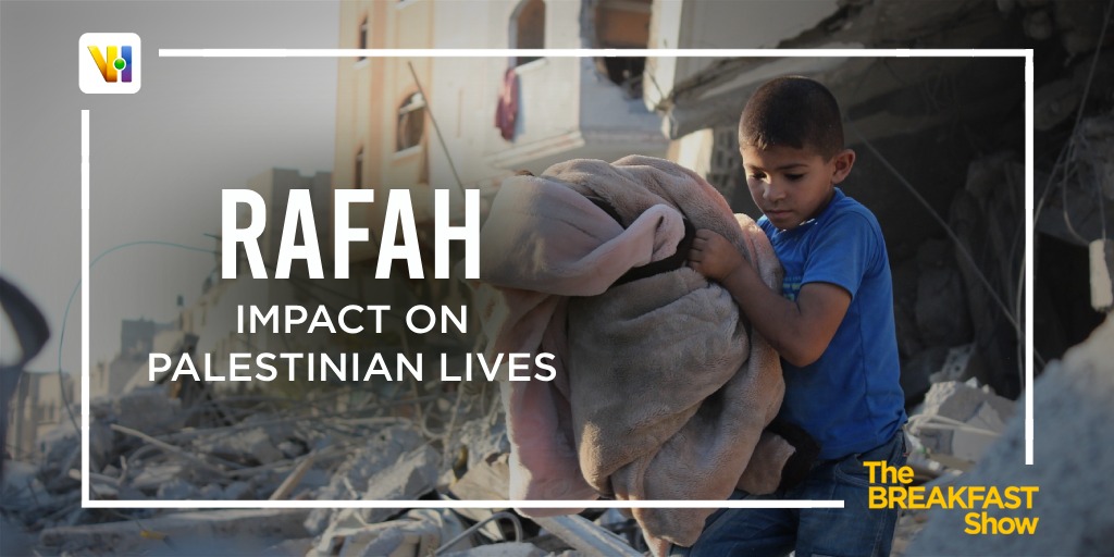 How did the Rafah evacuation order impact Palestinian lives and what are the broader implications? Join us live 7-9 am GMT+1 | Tuesday voiceofislam.co.uk/the-breakfast-…