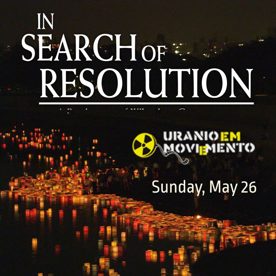 In Search of Resolution will play at the 13th annual <a href="/URANIUMFESTIVAL/">International Uranium Film Festival (IUFF)</a> in Rio on Sunday, May 26! Entry to the festival is free! 

uraniumfilmfestival.org/en/rio-2024-pr…
