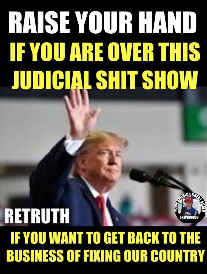 🙋‍♀️I surely am just sick to death of this treasonous BS going on in our courts thanks to the Jobama regime & its friends like Soros & the deep state. The will never be a fair adjudication of any conservative in a blue state. Period. Am I right?