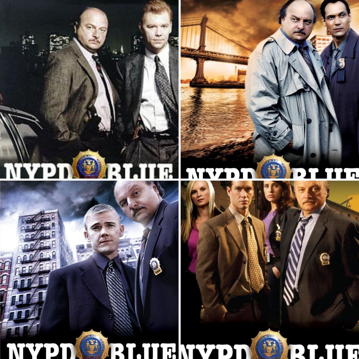 Loved all four of Andy Sipowicz partners in #NYPDBlue but #JimmySmits as Bobby Simone was the ultimate fave. His rapport with Dennis Franz was unbeatable and totally believable ⭐🙌👮🚓