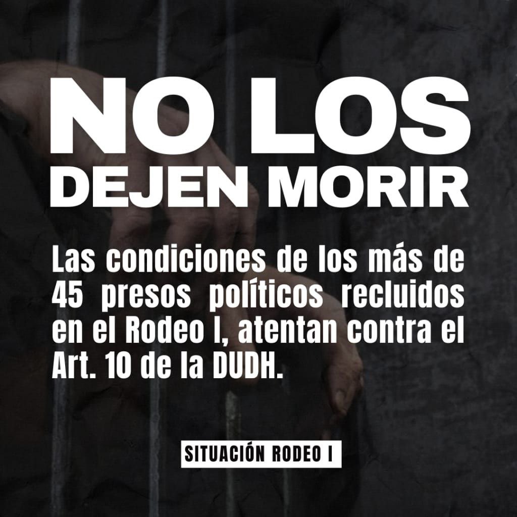 Imagínate vivir en aislamiento, con una alimentación restringida y sin contacto físico con tus seres queridos. Esta es la realidad de los presos políticos en el Rodeo I. ¡Ningún ser humano merece ser tratado de esta manera!

#NoLosDejenMorir
#capitanantoniosequea 
#fernandonoya