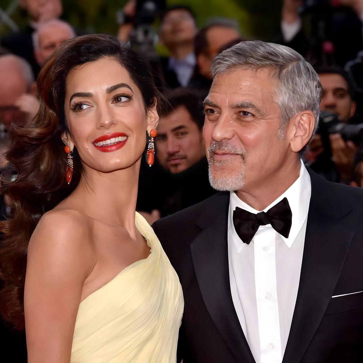 🚨🇮🇱 Amal Clooney, wife of George Clooney, was one of the lawyers who advised the International Criminal Court on issuing an ARREST WARRANT for NETANYAHU.