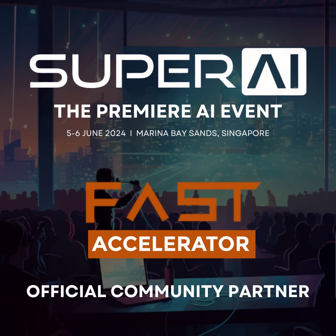 FastAccelerator's tweet image. FAST is proud to be an official partner of the SuperAI #AI conference!