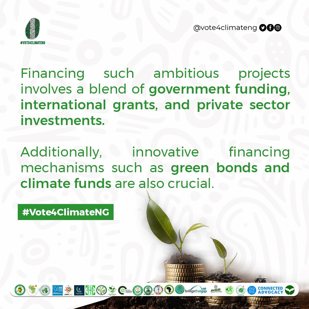 Climate finance isn't just about meeting targets—it's about investing in a sustainable, prosperous future and building a stronger, more resilient nation. 🌿💰 Support the movement today for a better tomorrow. 💚 #Vote4ClimateNG #AACJ #HowFarWithOurNDCs #FundTheClimateBudget