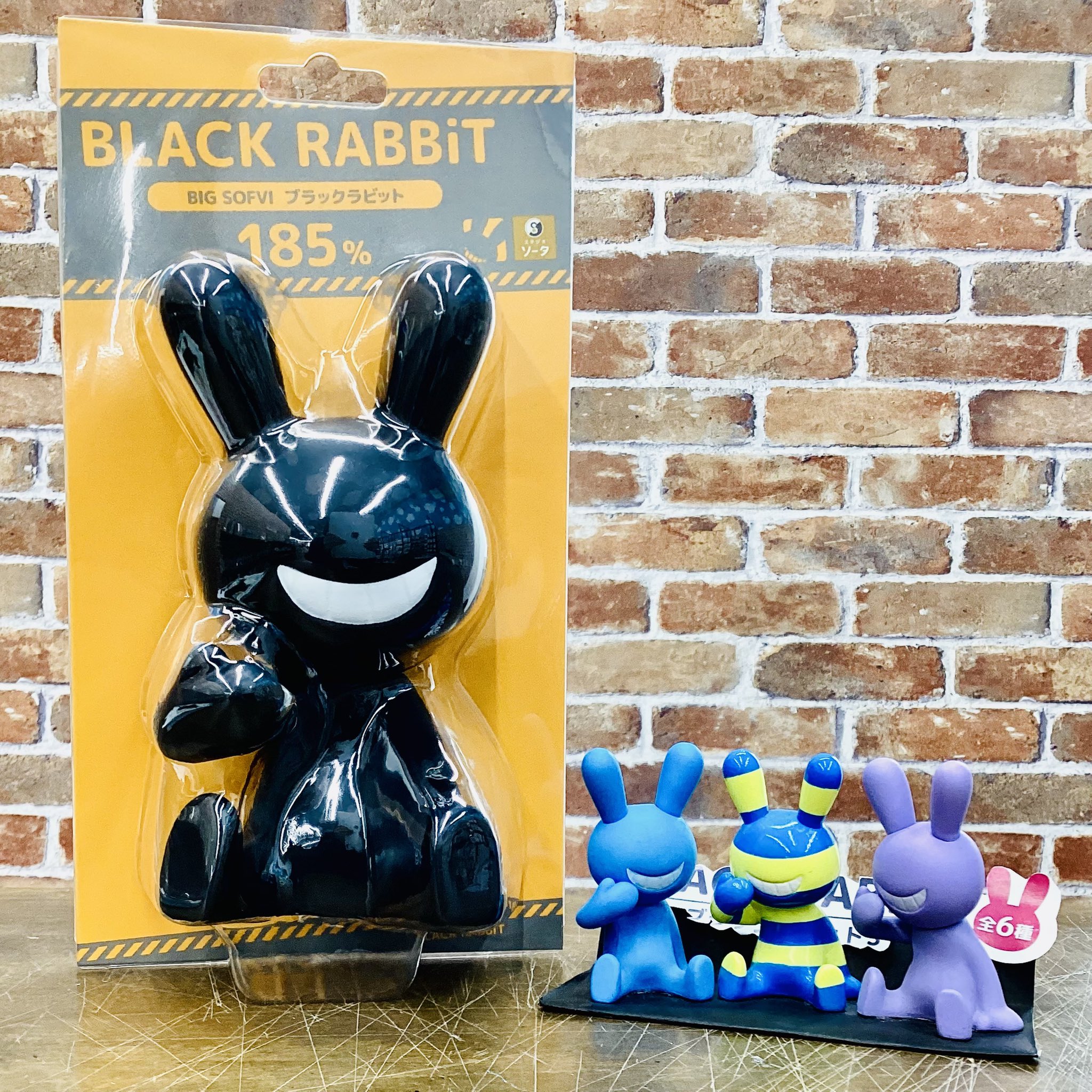 BLACK RABBIT 185% フィギュアセット スタジオソータ ブラックラビット BLACK RABBiT 185% BLACK