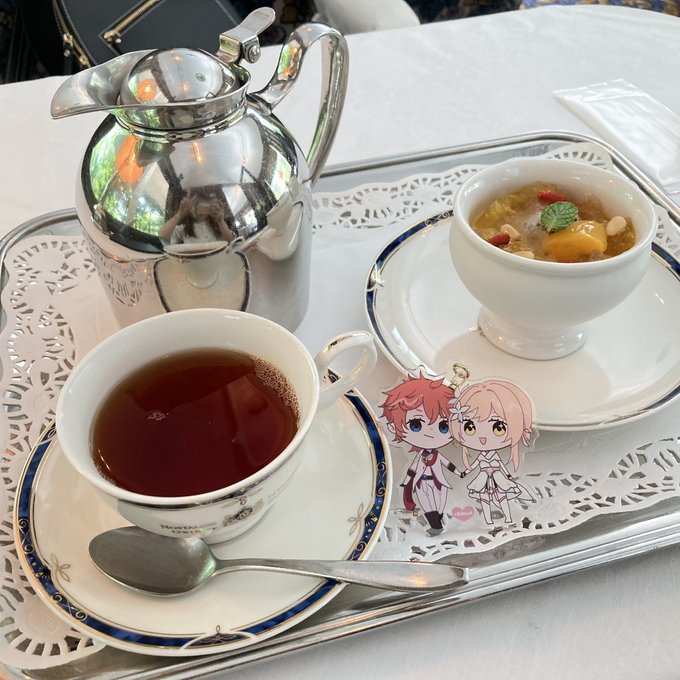 「saucer tea」 illustration images(Latest)