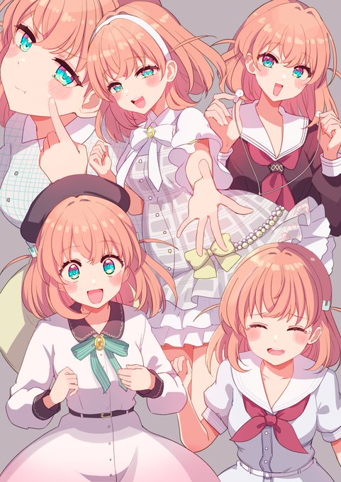 「dress orange hair」 illustration images(Latest)｜3pages