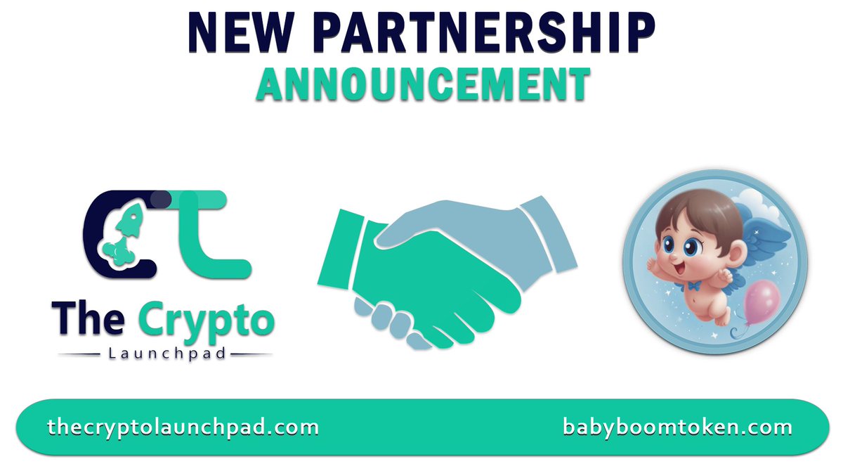 TheCryptoLaunch's tweet image. 🚀 Exciting News! 🚀
Partnership giveaway between @TheCryptoLaunch and @BabyBoomToken!

🎉 25 lucky winners will each receive 20 USDT! 🎉

To enter the giveaway:
❤️ Like this post
🔁 Retweet this post
💸 Tag 3 friends in the comments
#Airdrop #Giveaway #Crypto #BBT #BabyBoomToken