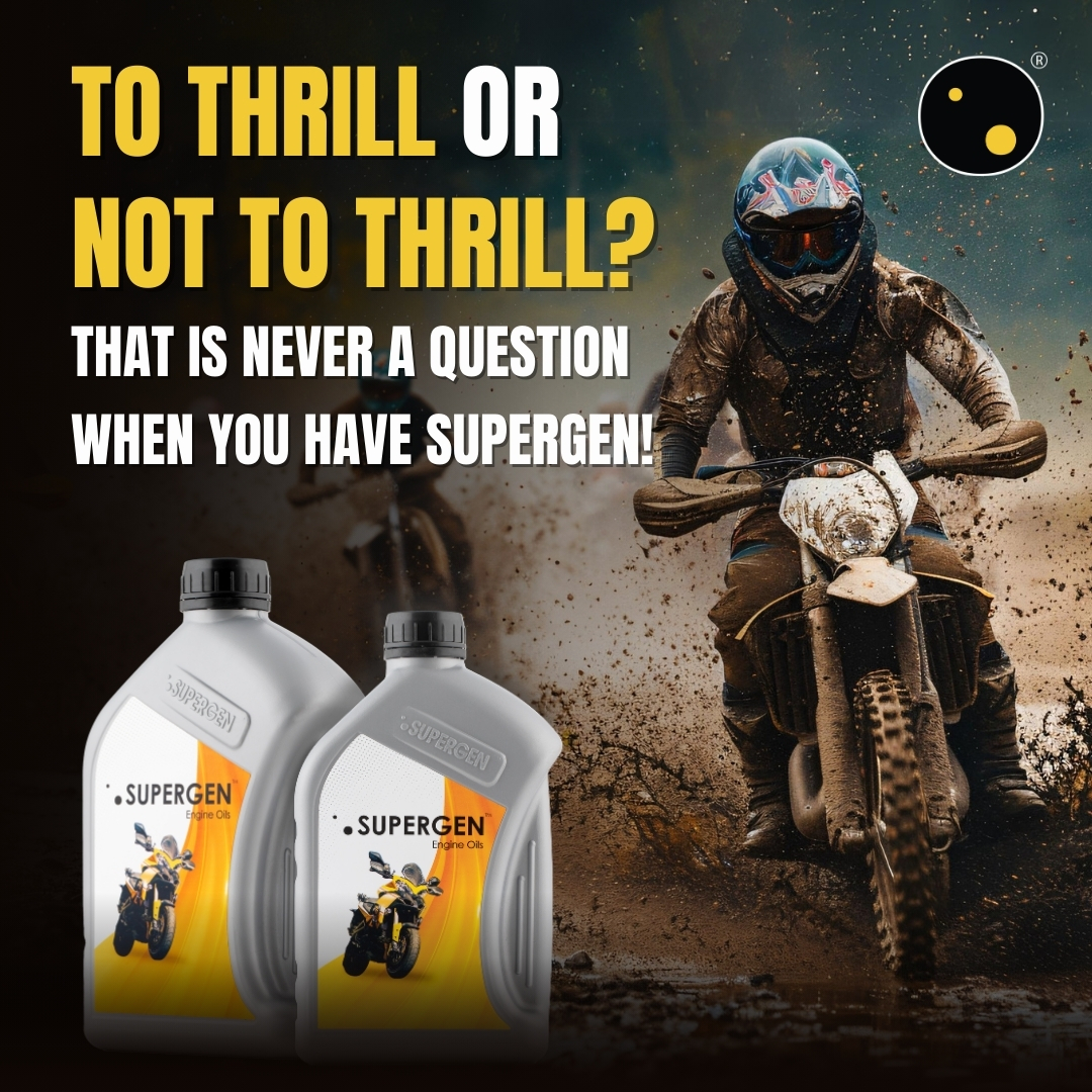 No dilemma at all! Supergen has got your back covered. Whether it's a trip to Ladakh or off-road biking, Supergen is with you for all your thrilling adventures.

#Supergen #Engineoil #supergenengineoil #harsafarmeinhumsafar