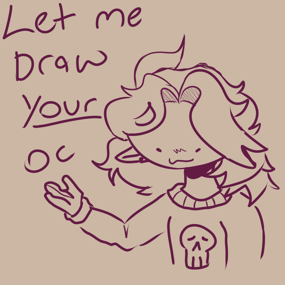 Cosmo_art_'s tweet photo. I've been gone awhile but im back and I want to draw YOUR oc !! So hand them over and let me work my magic ! https://t.co/TyhWV2fQ4k