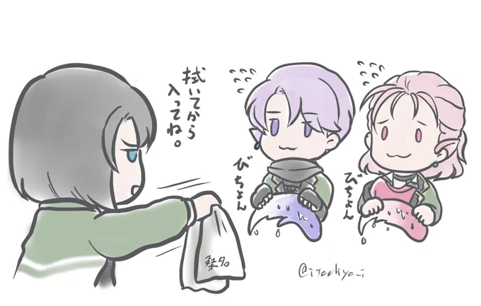 #作画カロリーの低い作品を上げようぜ 