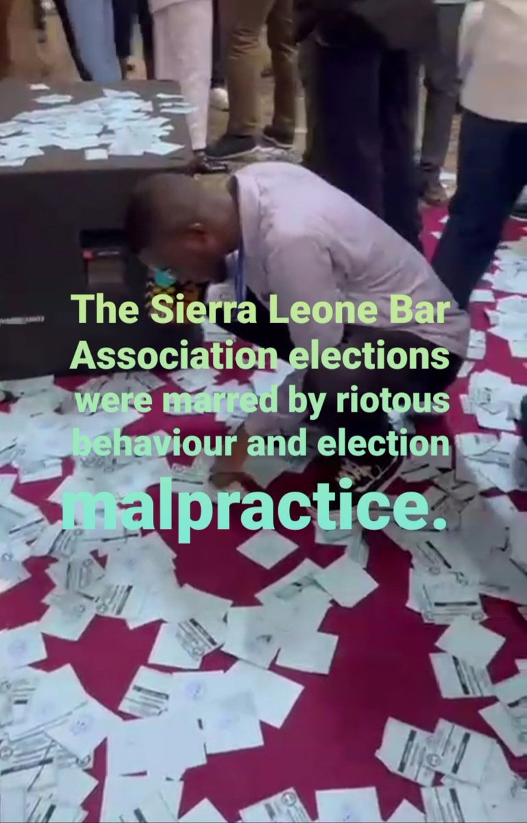 The claim that @PresidentBio travels abroad frequently to 'launder' the image of Sierra Leone is costly and pointless, when election malpractice and intimidation are a regular occurrence. #SaloneX @MCCgov @USEmbFreetown @LisaJChesney @EUinSierraLeone