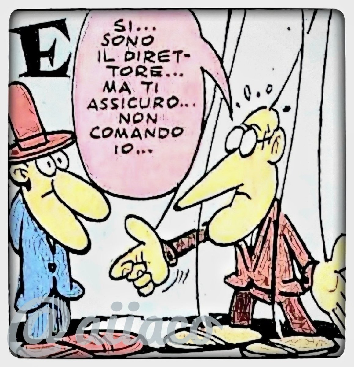 Buongiorno #Jacofollowers Il primo modo per valutare l’intelligenza di un principe è vedere di quali uomini si circonda. [Niccolò Machiavelli] #Jacovitti #humour #comics #nosense #21maggio