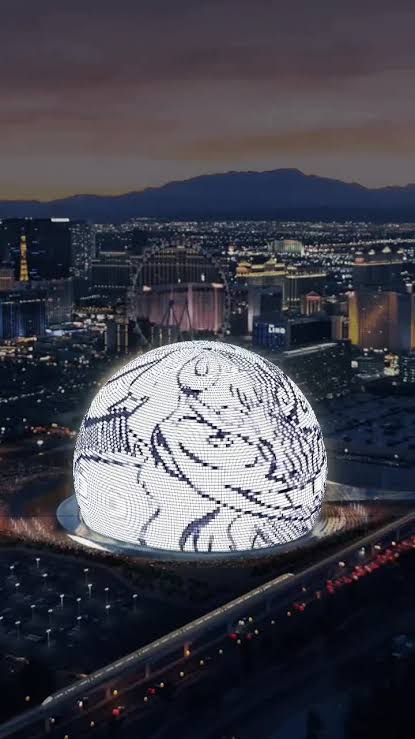 AniNewsAndFacts's tweet photo. ONE PIECE Anime will be taking over the exterior of the Las Vegas Sphere from June 10 to June 16, 2024. https://t.co/IlHKGj2Ekh