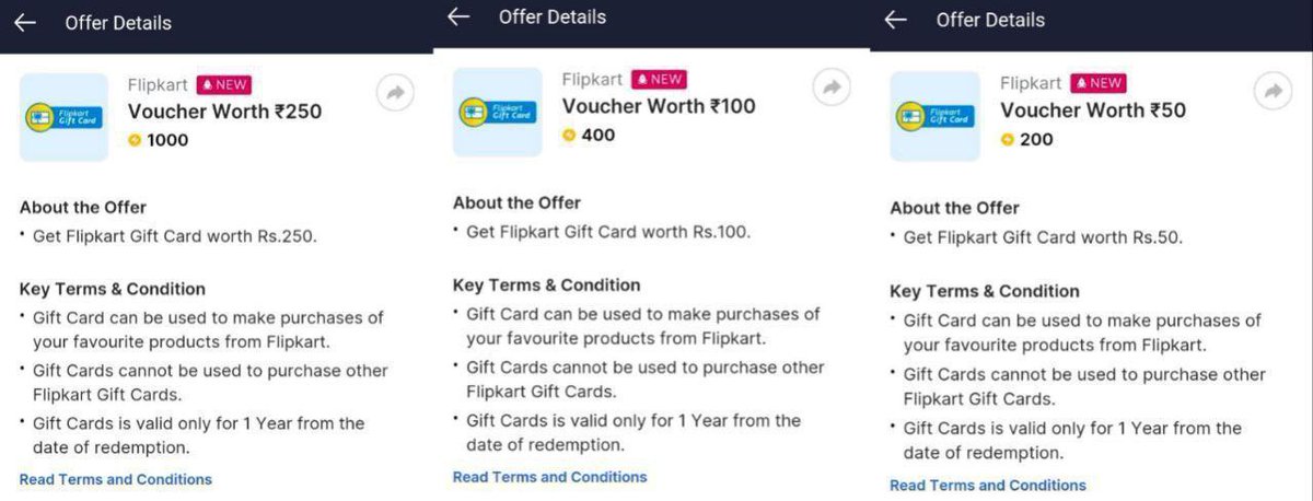 Flipkart Gift Card Using Supercoins Offer Back 

Details: t.me/AmazingDealz11…