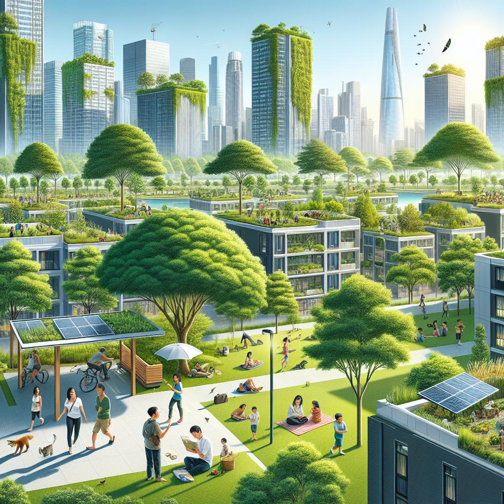 🌍 Increasing urban green spaces can reduce city temperatures by up to 10°C! This not only combats #Heatwaves but also boosts biodiversity and mental health. Let's make our cities greener and more climate-resilient! 🌿🌱 #ClimateAction #UrbanGreening #Resilience #SustainableLiv